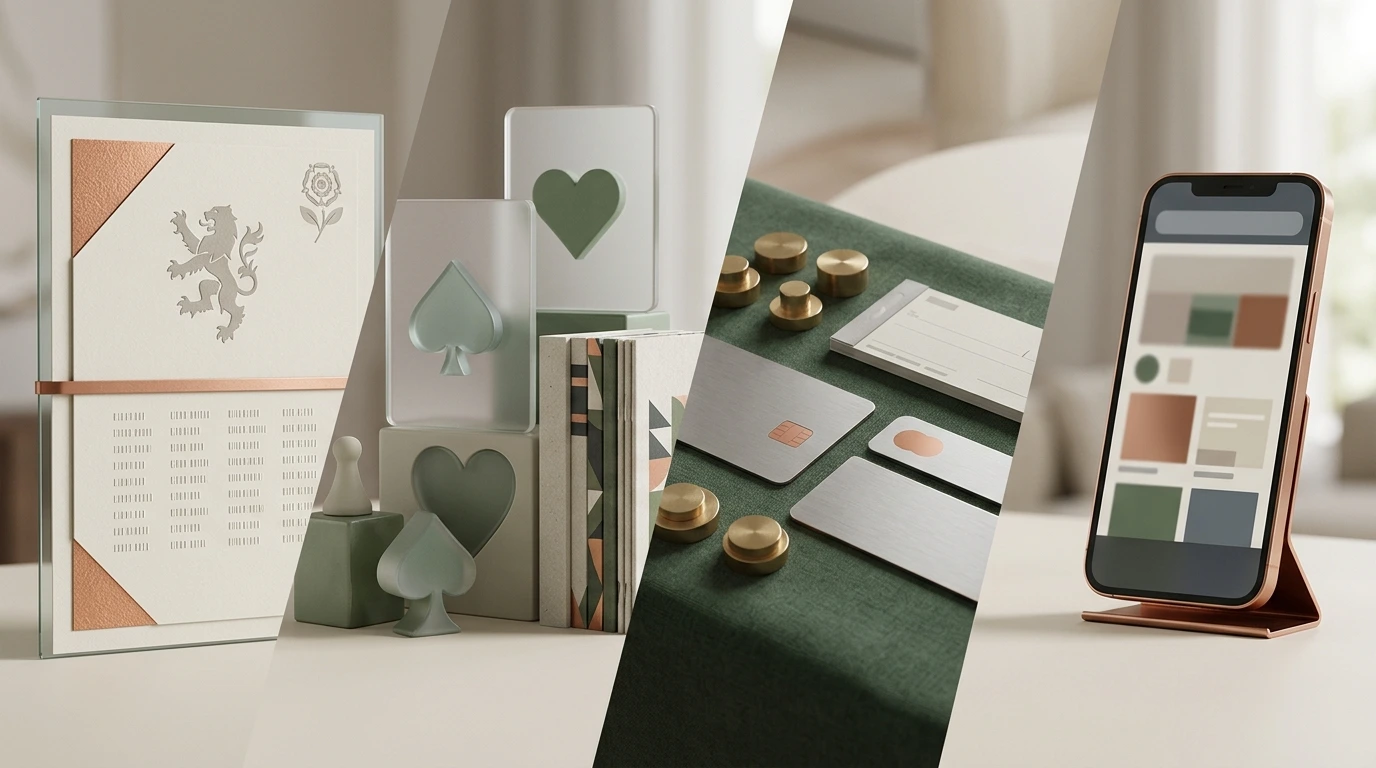 Editorial UK casino review workspace showing licence, games, payments and mobile evaluation cards